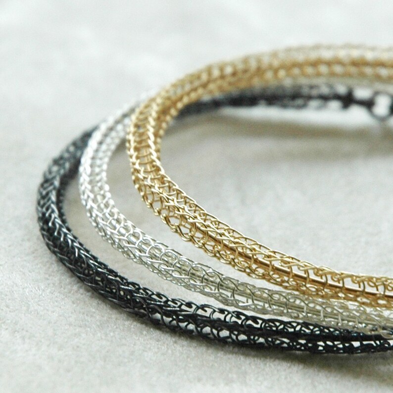 Bangle bracelets , gold bangle bracelet, silver bangle bracelet , oxidized silver bangle bracelet , stackable bangles image 3