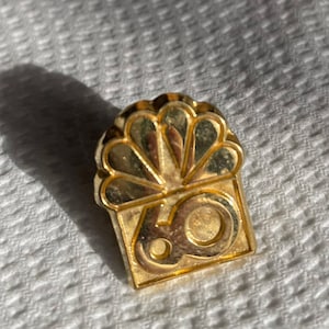 Collectible Pin from NBC 60th Anniversary Pin - Gold Color in Great Condition