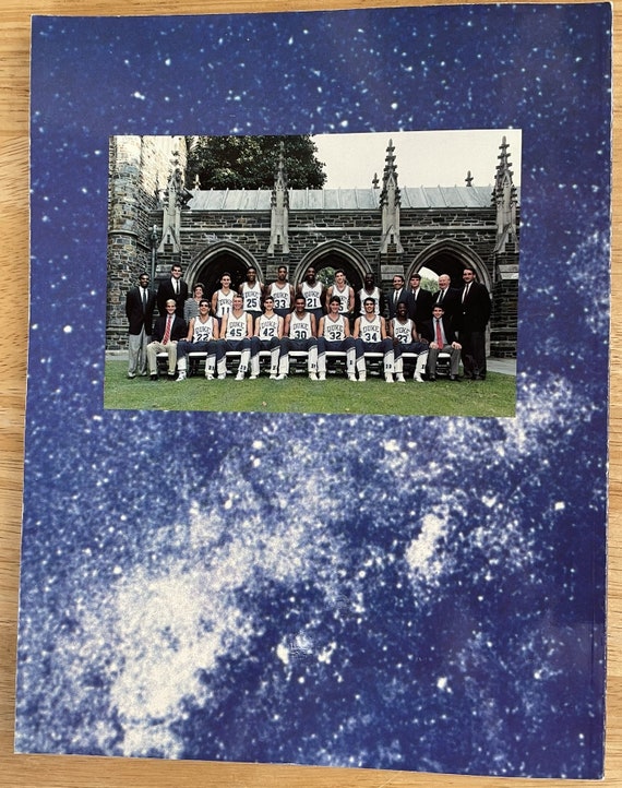 Duke University 1989-90 Basketball Media Guide: Coach K, Laettner