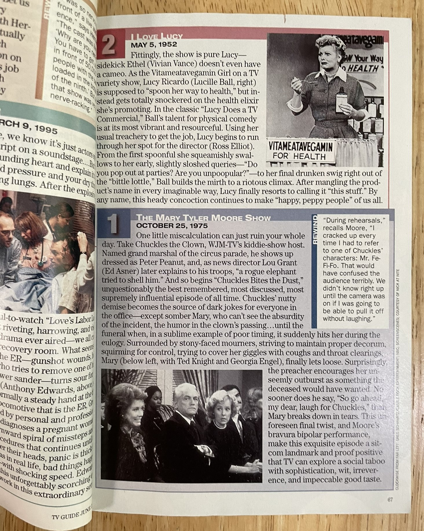 TV Guide: June 28-july 4, 1997 -- 100 Greatest Episodes of