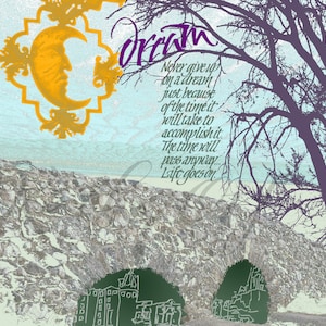 Dream....a digital collage image 1