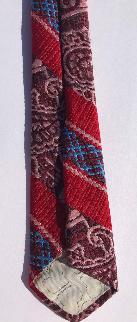 Vintage Liebert Tieworks Paisley Print Tie - image 5