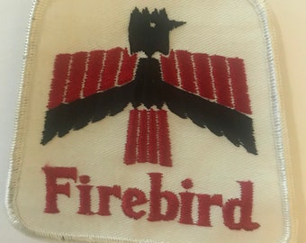 Firebird Sew On Patch