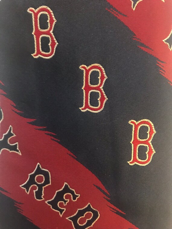 Boston Red Sox Silk Tie by Eagles Wings - image 1