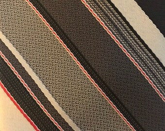 Vintage McGregor Gray Striped Polyester Tie