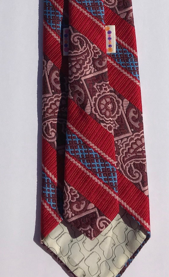 Vintage Liebert Tieworks Paisley Print Tie - image 4