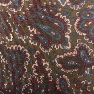 Vintage Oscar de la Renta Paisley Tie
