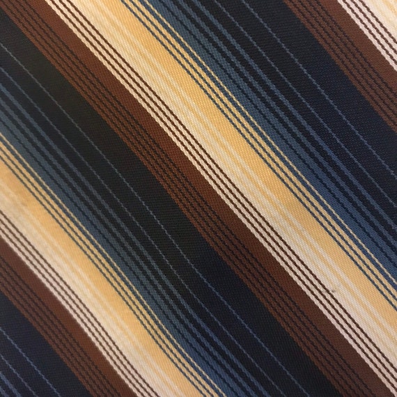 Vintage Wembley Striped Polyester Tie