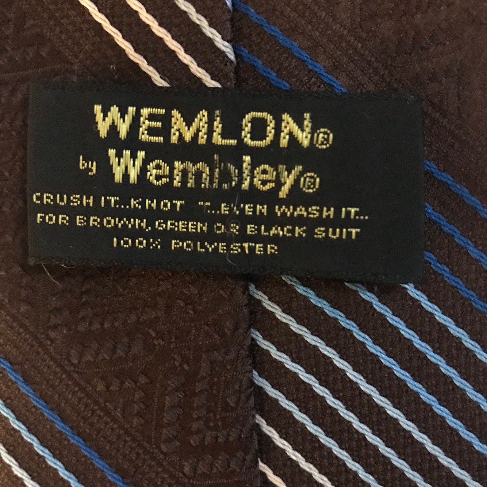 wemlon by wembley tie