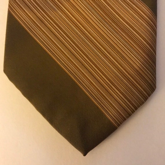 Vintage Wembley Wide Striped Tie - image 2