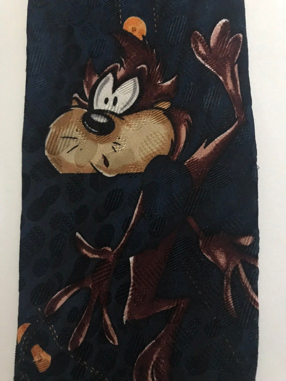 Looney Tunes Silk Taz Tie