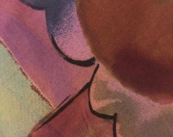 Vintage Oscar de la Renta Abstract Pattern Tie