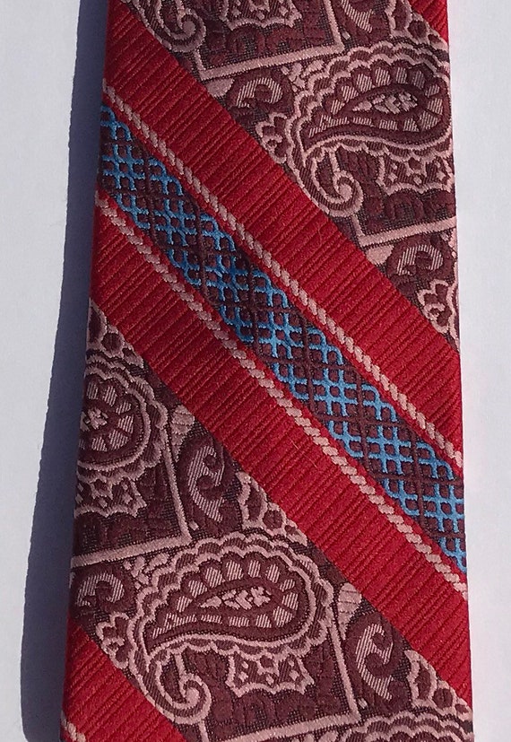 Vintage Liebert Tieworks Paisley Print Tie - image 1