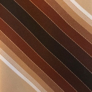 Vintage Wembley Brown Stripe Tie
