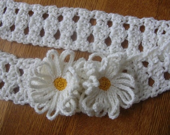 9.  Lazy Dazy Crochet Headband Pattern, INSTANT DOWNLOAD