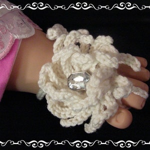 INSTANT DOWNLOAD Pattern.Jewel Baby Barefoot Sandals, little toes giggles. image 2