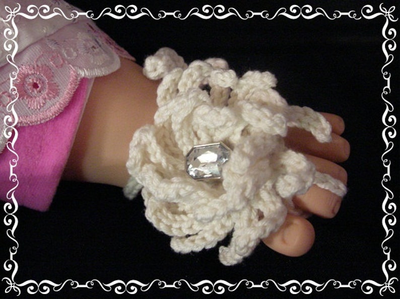 INSTANT DOWNLOAD Pattern.Jewel Baby Barefoot Sandals, little toes giggles. image 2