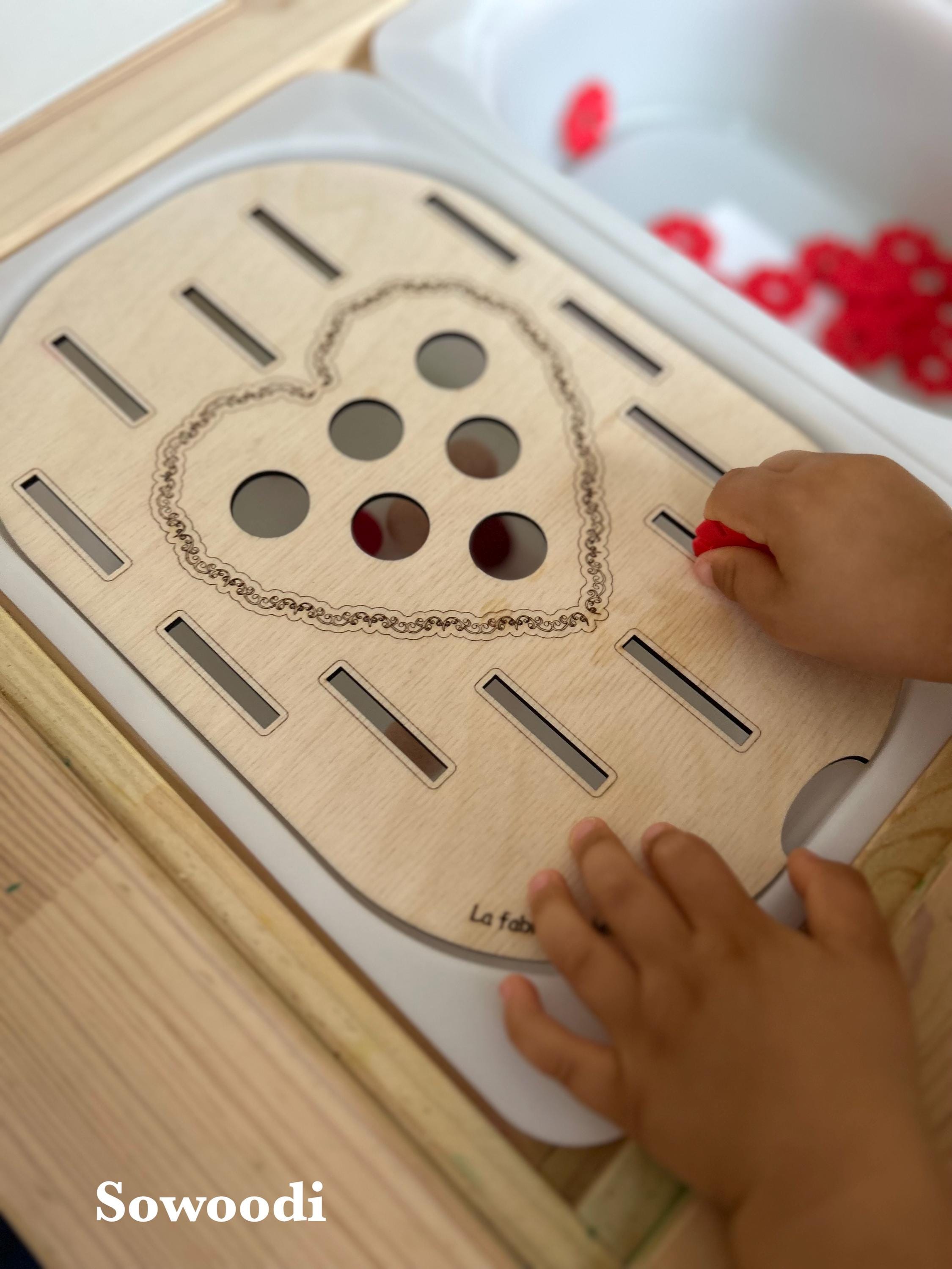 Planche D’activité Montessori Avec Prise électrique Simulée – Jouet éducatif Sécurité Pour Bébé, Développement Motricité Fine - 8