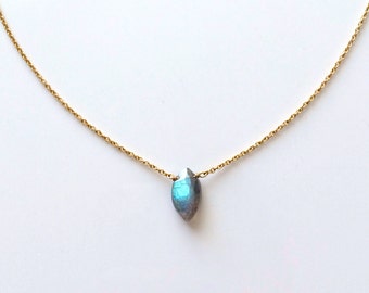 Dainty Labradorite Choker