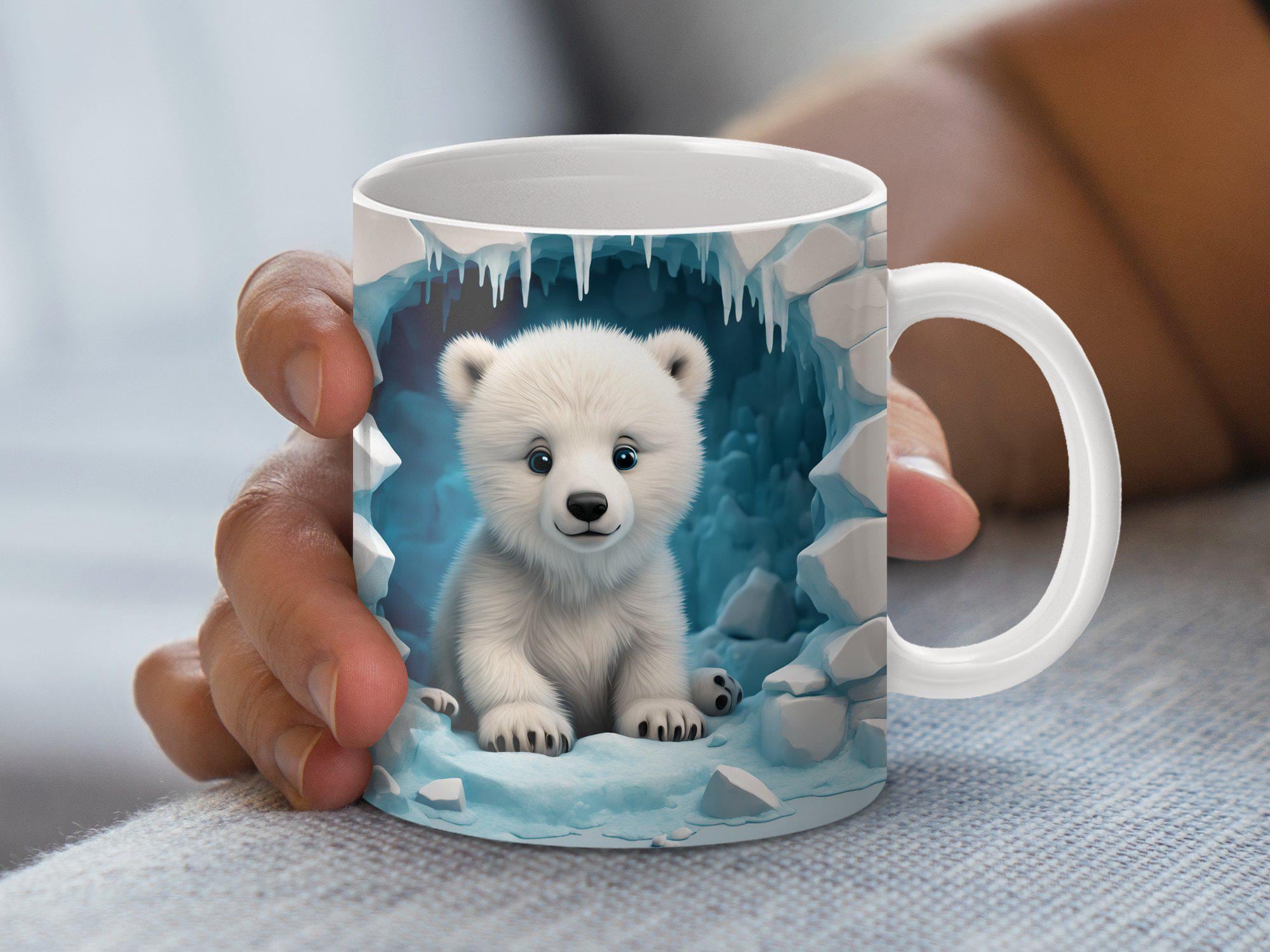 Polar bear mug - Etsy 日本