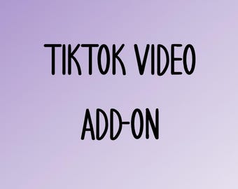 TIKTOK VIDEO - Add On