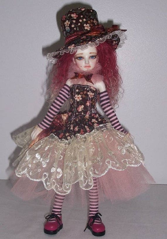 Gracefaerie pattern 47; Ballet Tutu with corset for SD 1//3 /& MSD 1//4 size BJDs