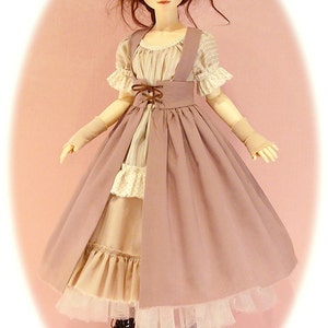 PDF pattern: Gracefaerie pattern 10 and 11, EGL dress for almost all SD (58-60cm) girls