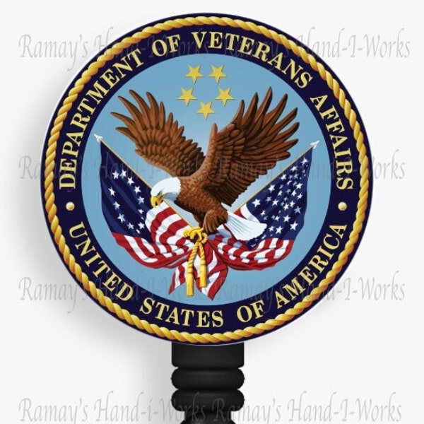 Patriotic, Military Veterans Retractable Badge Reel or a Carabiner Retractable Badge Reel, Nurse Badge Reel, Lanyard Id