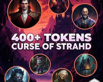 Numeri dei getti per D&D RPG Curse of Strahd COS