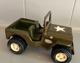 Tonka Military Army Toy Green Jeep G22431 Vintage Metal *READ - Etsy