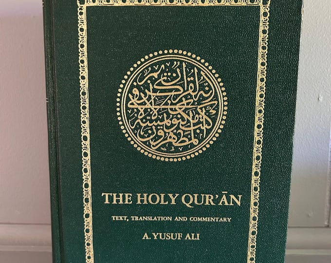1946 Holy Quran Text Translation and Commentary | A Yusuf Ali ...