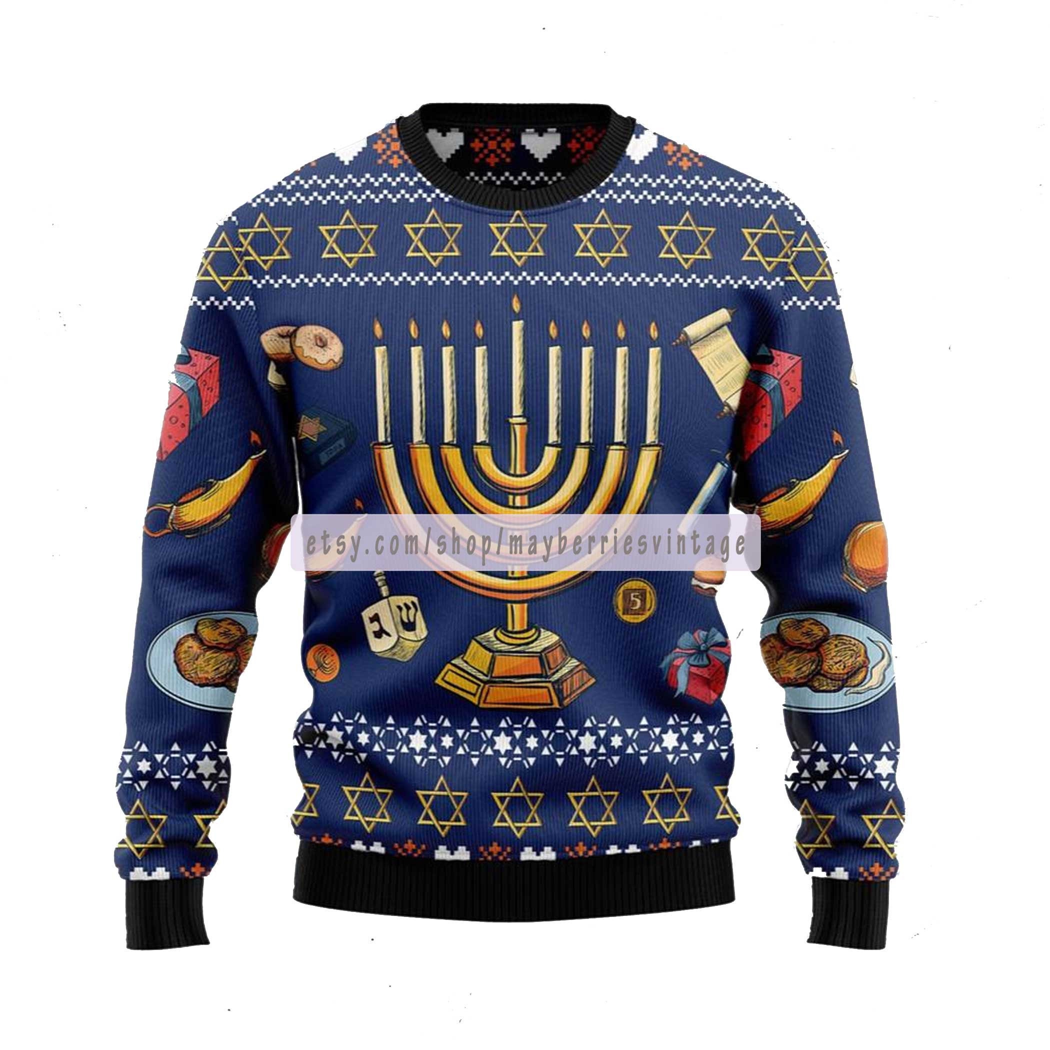 Jewish Ugly Sweater - Etsy