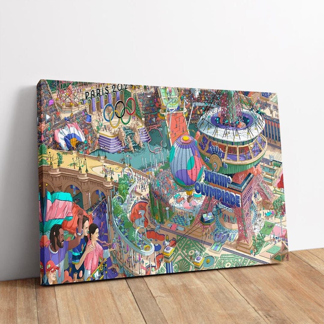 Paris 2024 Olympics Poster Summary