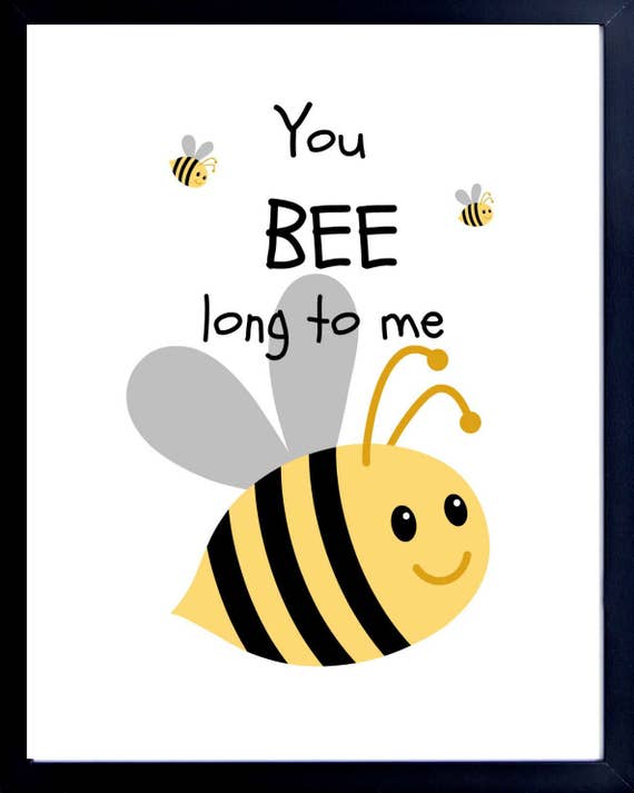 bumble bee nursery decor