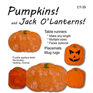 Pumpkins Pattern Downloadable PDF image 1