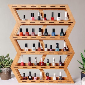 Nail polish shelf, Nail polish holder, Nail polish display shelf, Nail polish rack, Nail polish organizer, Nail polish storage rack