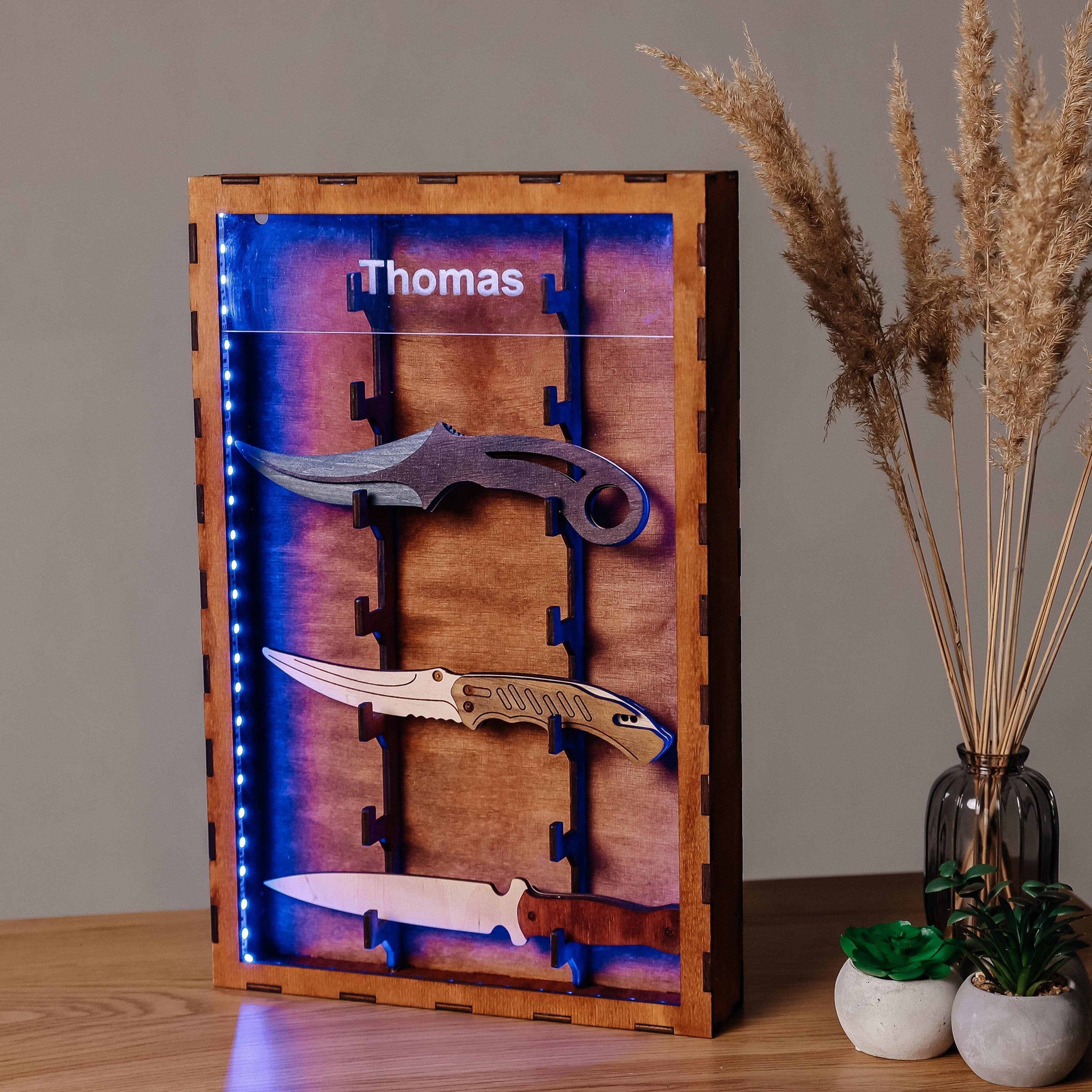 Swiss army knife display case best sale