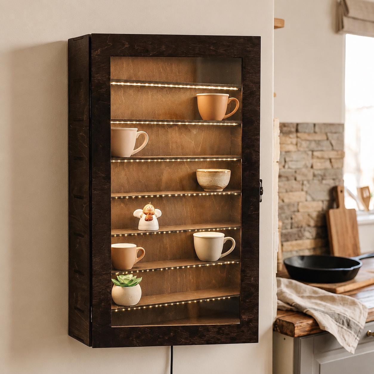 Cup display cabinet - Etsy 日本