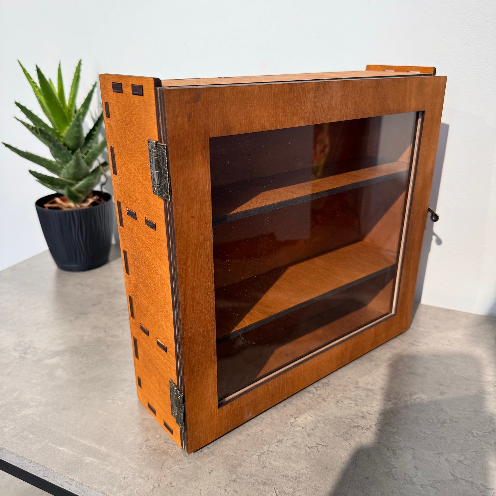 Wood Display Case, Wood Cabinet, Display Shelves, Display Cabinet Case ...