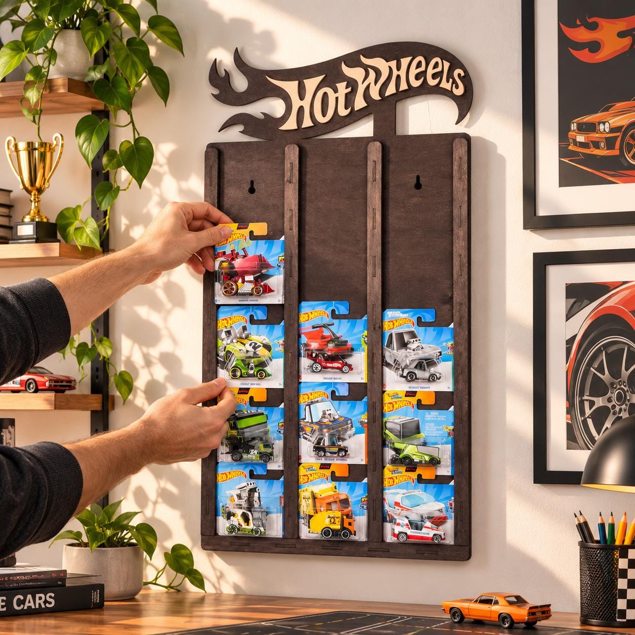 Hot wheels display rack - Etsy 日本