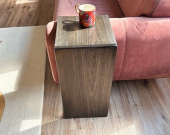 Coffee Table, Handcrafted Sofa C Table, Couch Slide Table, Handmade C table, Gift Table, Sofa Side Table, Home Gift, Minimalist Table