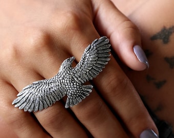 Statement Ring, Chunky Ring, Big Ring, Extra Large Ring, Statement Jewelry, Wide Ring Cocktail Ring Chunky Statement Jewelry Sterling Silver