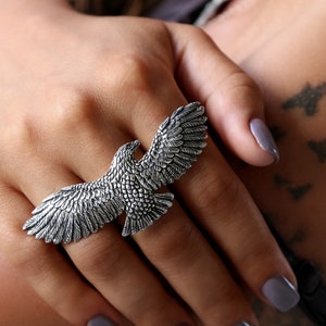 Statement Ring, Chunky Ring, Big Ring, Extra Large Ring, Statement Jewelry, Wide Ring Cocktail Ring Chunky Statement Jewelry Sterling Silver