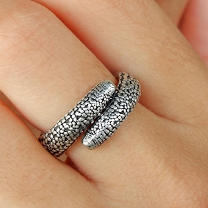 Anello regolabile, anello regolabile in argento sterling, anello nautico, anello nautico regolabile, gioielli nautici, gioielli da spiaggia Anello da spiaggia in argento