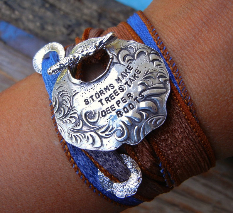 Adjustable wrap bracelets, one size fits all bracelet by HappyGoLicky Jewelry