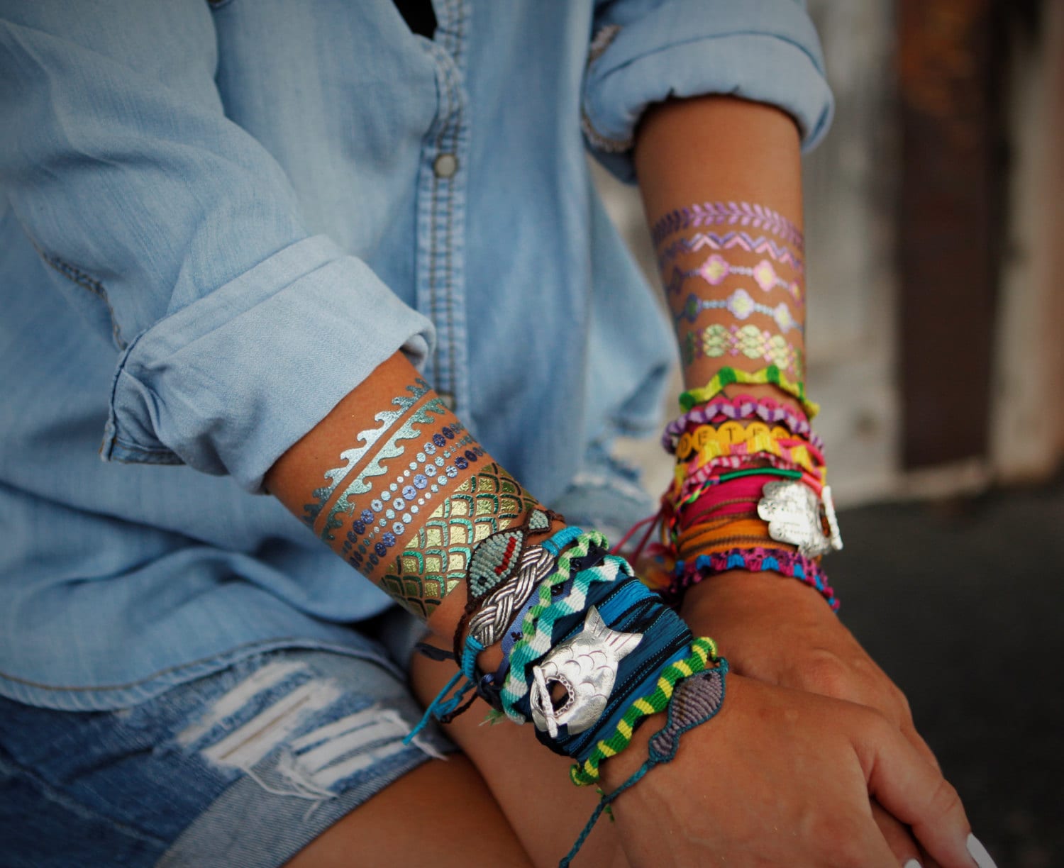 Boho Wrap Bracelet Boho Jewelry Bohemian Bracelet Bohemian Etsy