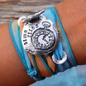 Artisan wrap bracelet by HappyGoLicky Jewelry