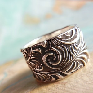 Rustic Jewelry, Rustic Ring, Rustic Silver Jewelry, Rustic Silver Ring, Handmade Rustic Jewelry, Custom Ring 4 5 6 7 8 9 10 11 12 13 14 15 image 3