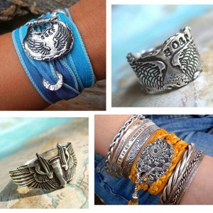 Sterling silver jewelry handmade by HappyGoLicky Jewelry