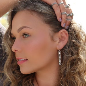 Bestselling sterling silver earrings by HappyGoLicky jewelry